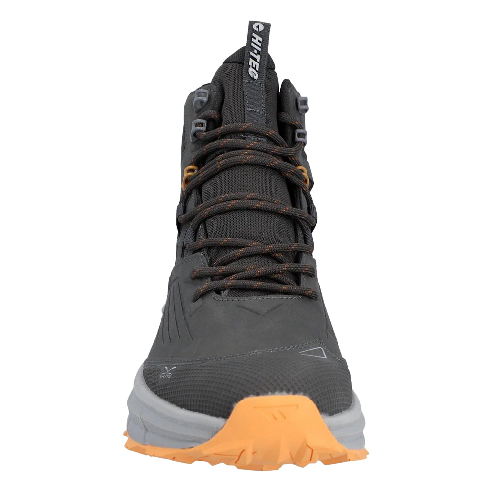 Chocolate Brown-Timber Wolf - Pack Shot - Hi-Tec Mens Fuse Trek Mid Boots