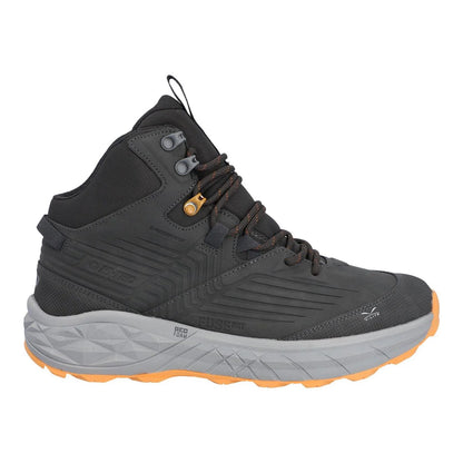 Chocolate Brown-Timber Wolf - Side - Hi-Tec Mens Fuse Trek Mid Boots