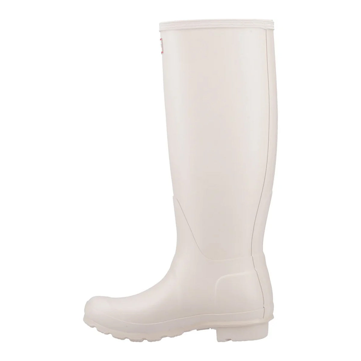 White - Side - Hunter Womens-Ladies Original Tall Wellington Boots