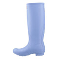 Sea Blue - Side - Hunter Womens-Ladies Original Tall Wellington Boots