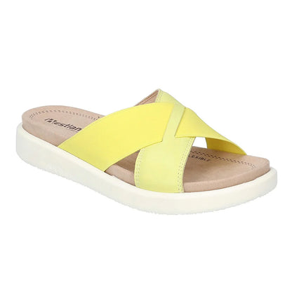 Yellow - Front - Westland Womens-Ladies Albi Sandals