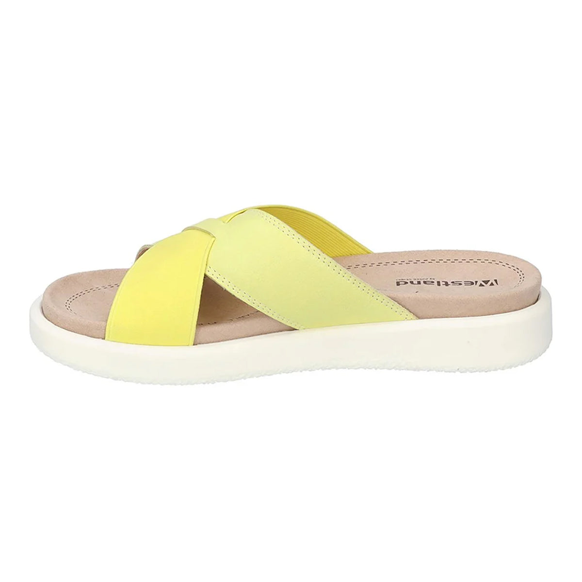 Yellow - Side - Westland Womens-Ladies Albi Sandals