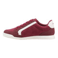Burgundy - Side - Rocket Dog Womens-Ladies Bolt Corduroy Trainers