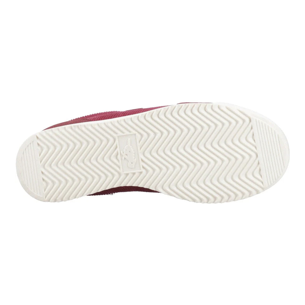 Burgundy - Lifestyle - Rocket Dog Womens-Ladies Bolt Corduroy Trainers