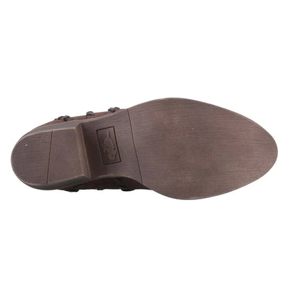 Dark Brown - Pack Shot - Rocket Dog Womens-Ladies Rowdy Cowboy Boots