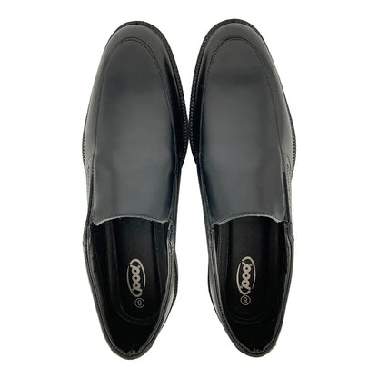 Black - Lifestyle - POD Mens Mendes Leather Oxford Shoes