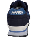 Navy-Black - Back - Hi-Tec Mens Silver Shadow Suede Trainers