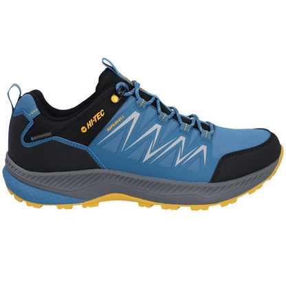 Blue-Black-Yellow - Lifestyle - Hi-Tec Mens Stealth Trail Low Trainers
