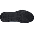 Black-Purple - Side - Hi-Tec Womens-Ladies Stealth Trail Low Trainers