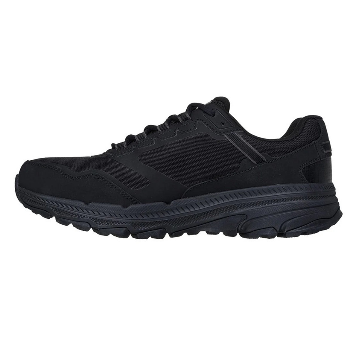 Black - Side - Skechers Mens GO RUN Trail Altitude 2.0 Cold Creek Leather Trainers