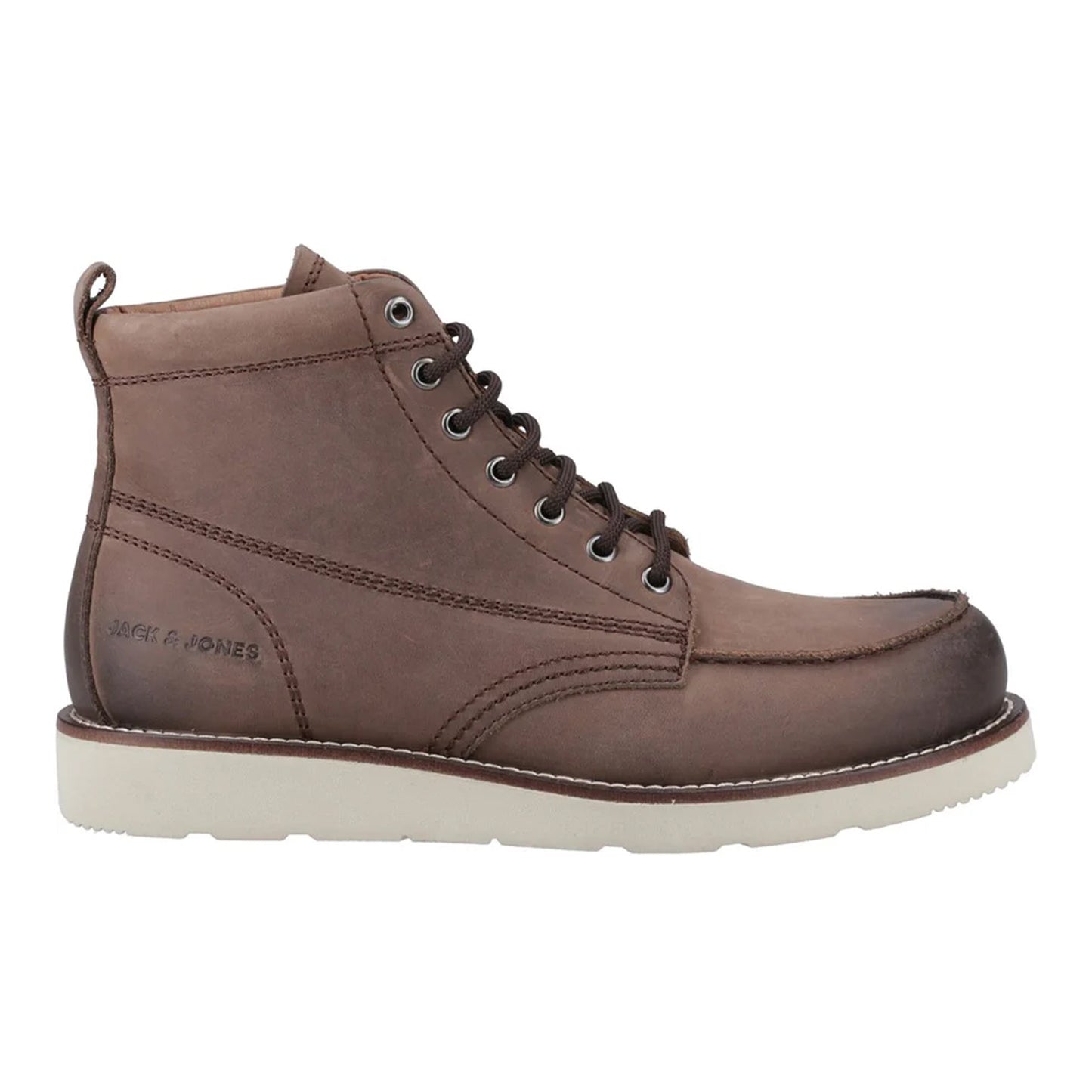 Brown Stone - Lifestyle - Jack And Jones Mens Toronto Leather Boots