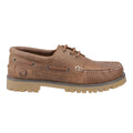 Camel - Lifestyle - Cotswold Mens Inglecote Leather Boat Shoes