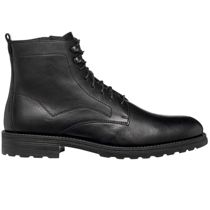 Black - Lifestyle - Geox Mens U Redclif Leather Ankle Boots