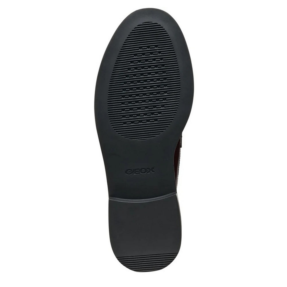 Wine - Pack Shot - Geox Womens-Ladies D Serilda E Leather Loafers