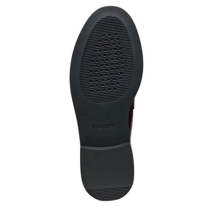 Wine - Pack Shot - Geox Womens-Ladies D Serilda E Leather Loafers