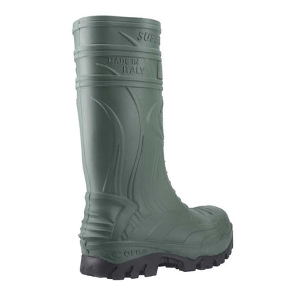 Green - Back - Cofra Mens Thermic Wellington Boots