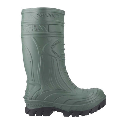 Green - Lifestyle - Cofra Mens Thermic Wellington Boots