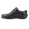 Black - Side - Fleet & Foster Womens-Ladies Dorothy Shoes