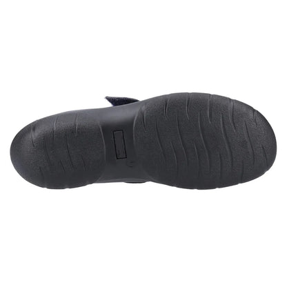 Navy - Pack Shot - Fleet & Foster Womens-Ladies Dorothy Shoes
