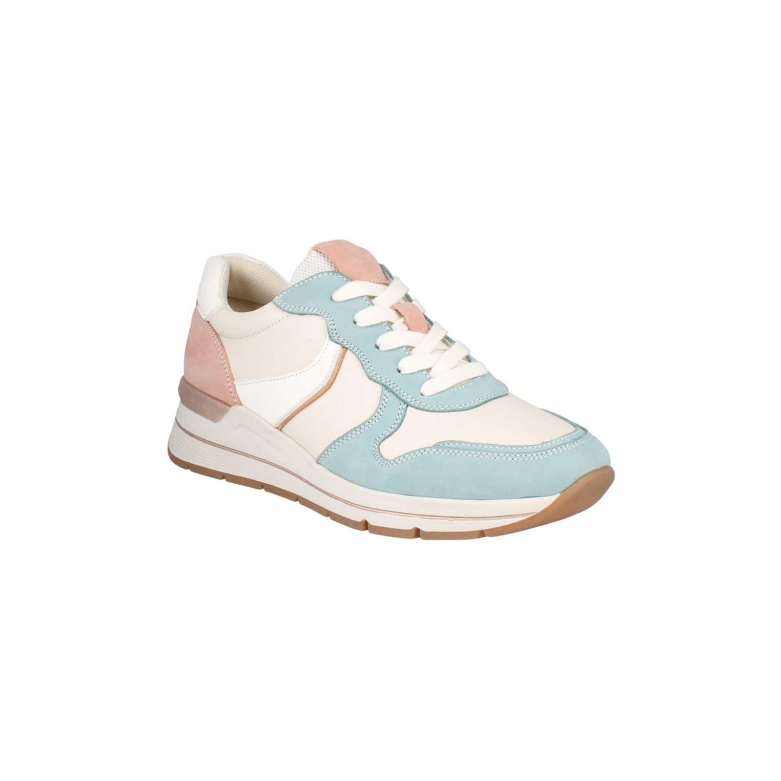 Multicoloured - Front - Josef Seibel Womens-Ladies Evie 01 Leather Trainers