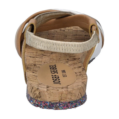 Camel - Back - Josef Seibel Womens-Ladies Henriette Leather Sandals
