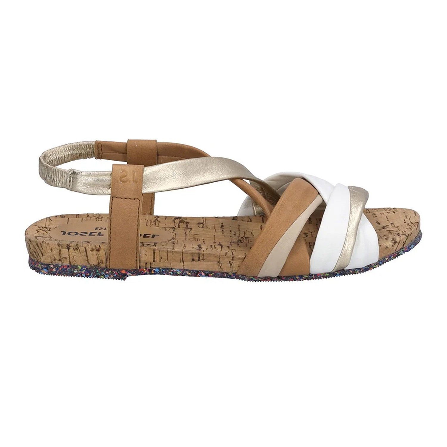 Camel - Lifestyle - Josef Seibel Womens-Ladies Henriette Leather Sandals