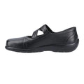 Black - Side - Fleet & Foster Womens-Ladies Ethel Mary Janes