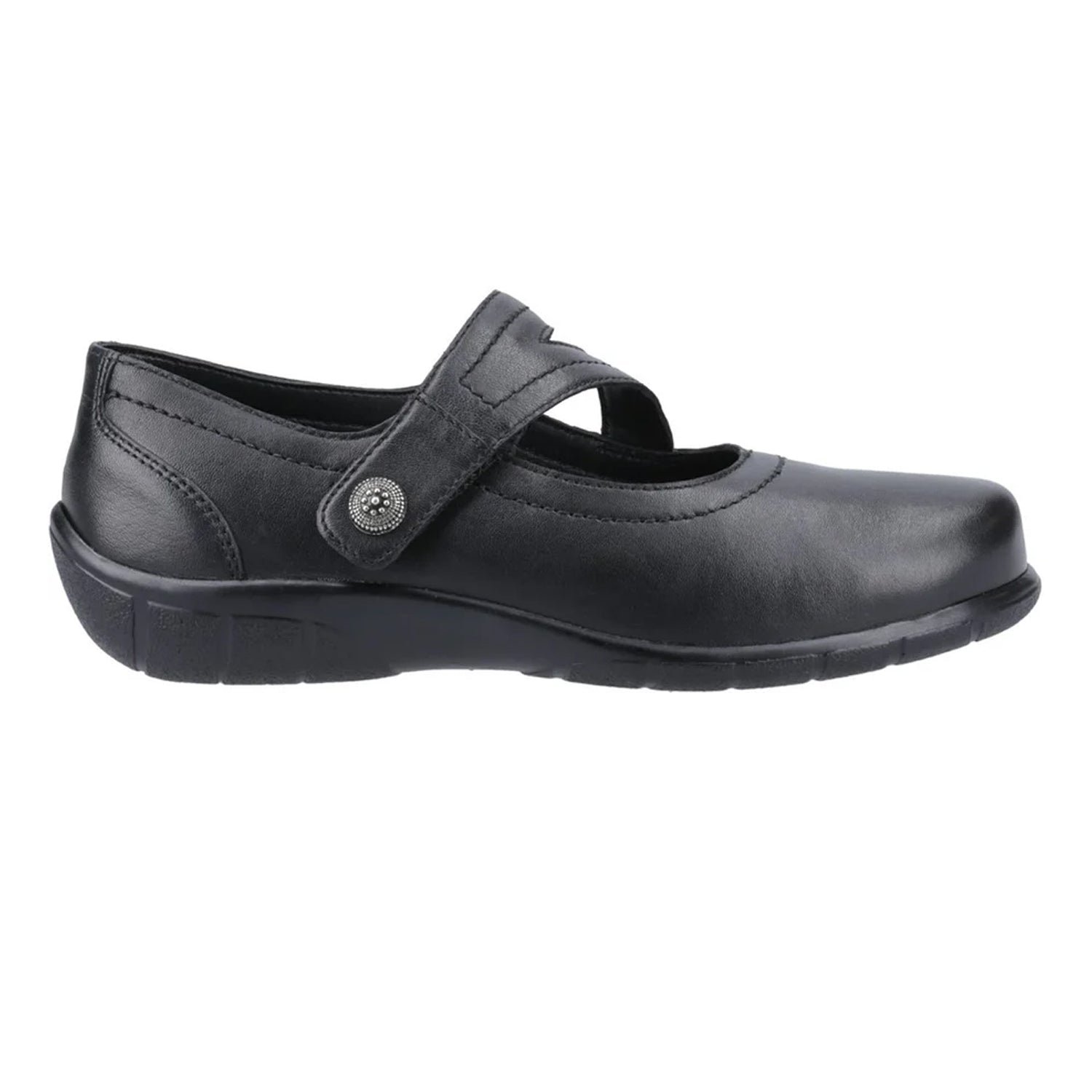 Black - Lifestyle - Fleet & Foster Womens-Ladies Ethel Mary Janes