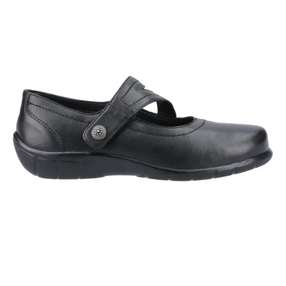 Black - Lifestyle - Fleet & Foster Womens-Ladies Ethel Mary Janes