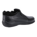 Black - Back - Fleet & Foster Womens-Ladies Gladys Shoes