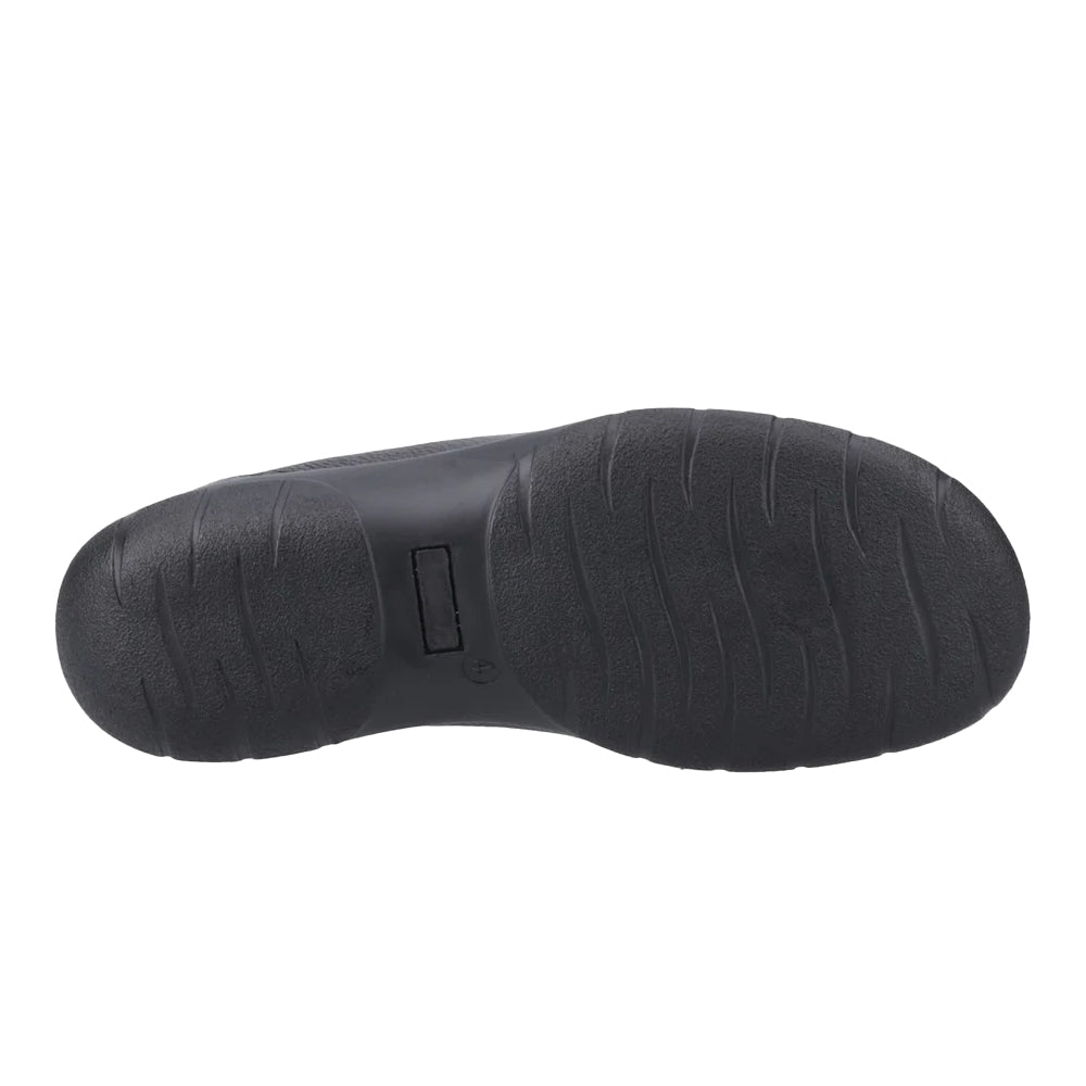 Black - Pack Shot - Fleet & Foster Womens-Ladies Gladys Shoes