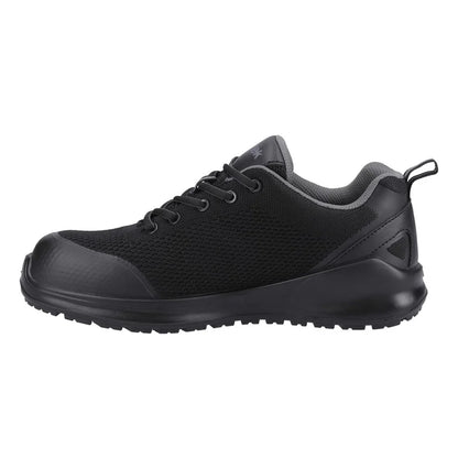 Black - Back - Centek Mens FS341 Safety Trainers