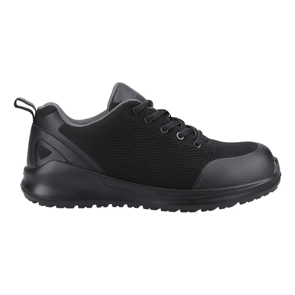 Black - Side - Centek Mens FS341 Safety Trainers