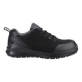 Black - Side - Centek Mens FS341 Safety Trainers