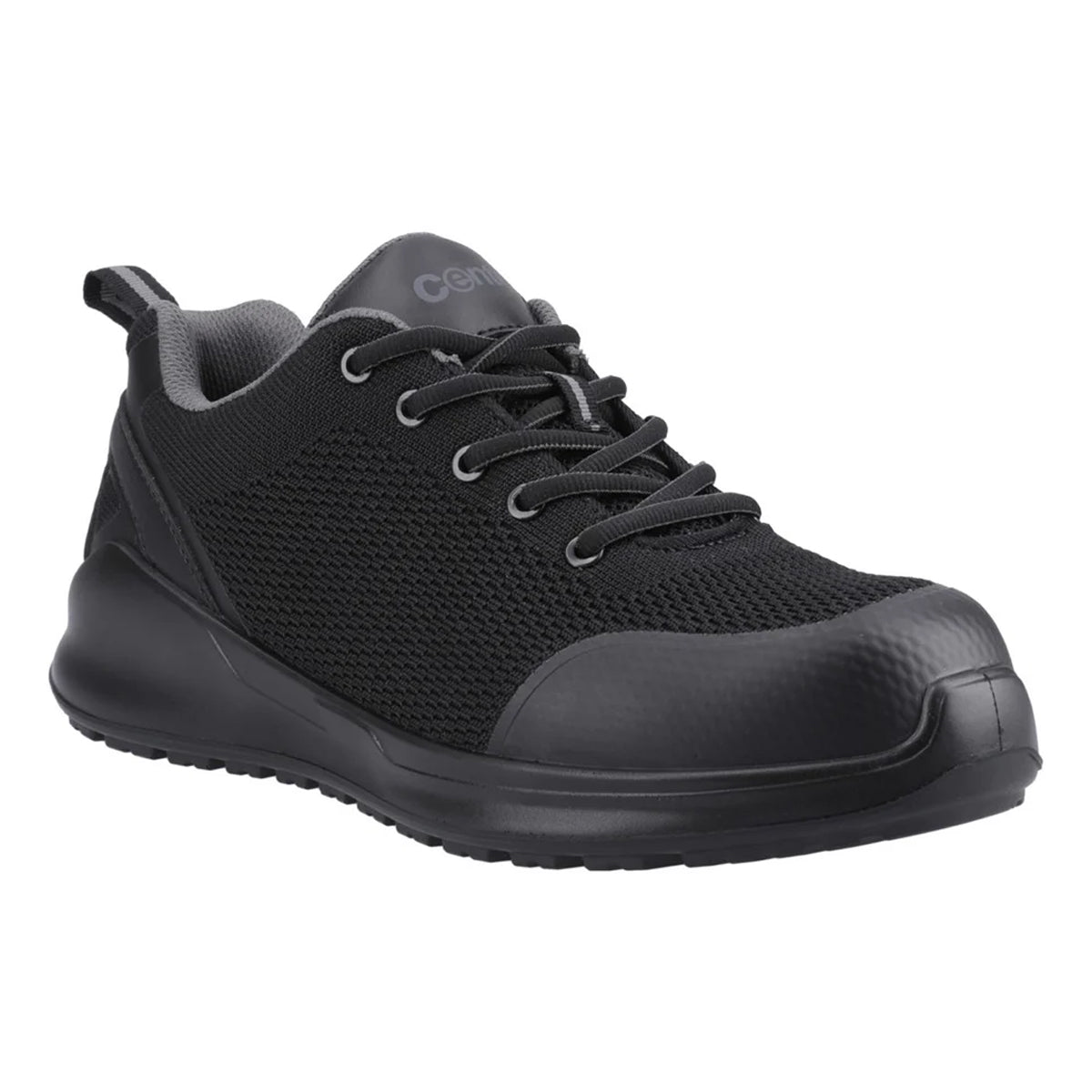 Black - Front - Centek Mens FS341 Safety Trainers