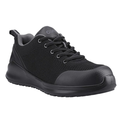Black - Front - Centek Mens FS341 Safety Trainers