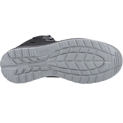 Black - Side - Centek Unisex Adult Safety Boots