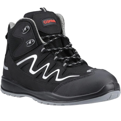 Black - Front - Centek Unisex Adult Safety Boots