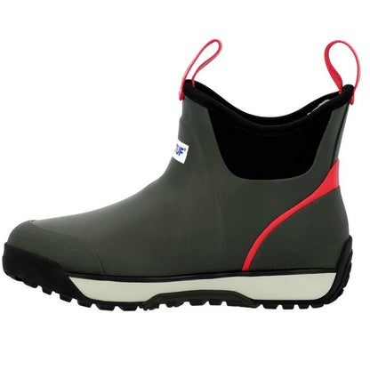 Black-Red - Lifestyle - Xtratuf Womens-Ladies Ankle Deck Boots