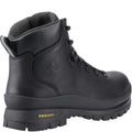 Black - Back - Amblers Unisex Adult Cow Leather Safety Boots