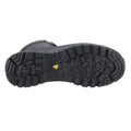 Black - Pack Shot - Amblers Unisex Adult Cow Leather Safety Boots