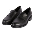 Wine - Front - Geox Womens-Ladies Walk Pleasure Leather Moccasins
