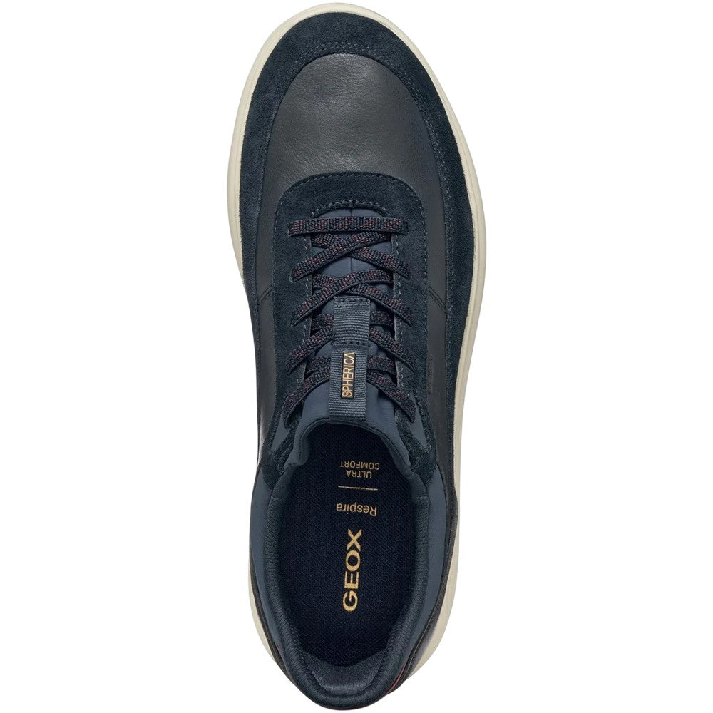 Navy - Lifestyle - Geox Mens Spherica Plus Trainers
