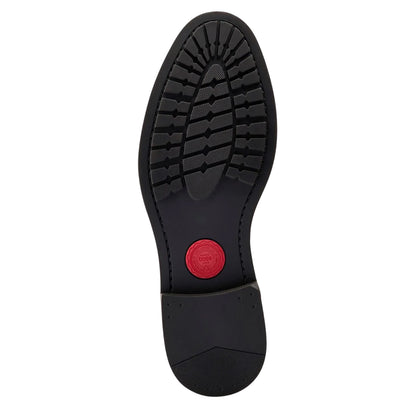 Black - Pack Shot - Base London Mens Duke Leather Ankle Boots