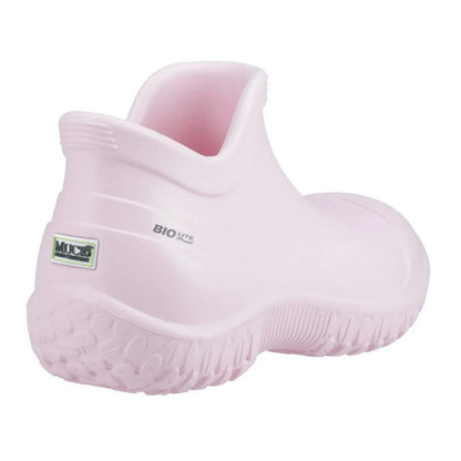 Bubblegum Pink - Back - Muck Boots Childrens-Kids Mini Muck Lite Ankle Boots