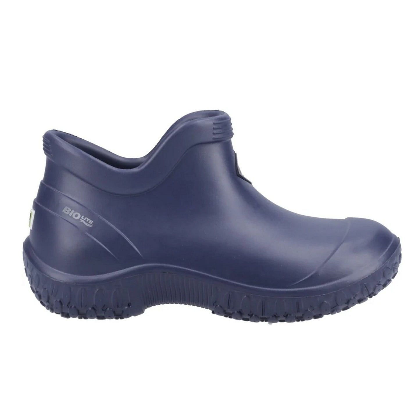 Navy - Side - Muck Boots Childrens-Kids Mini Muck Lite Ankle Boots