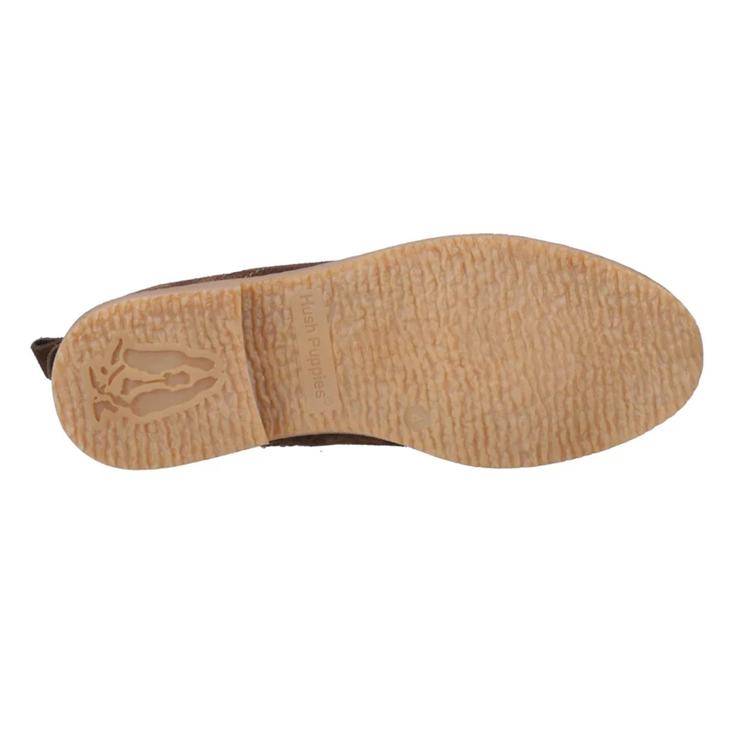Chocolate - Pack Shot - Hush Puppies Womens-Ladies Maddy Suede Ankle Boots
