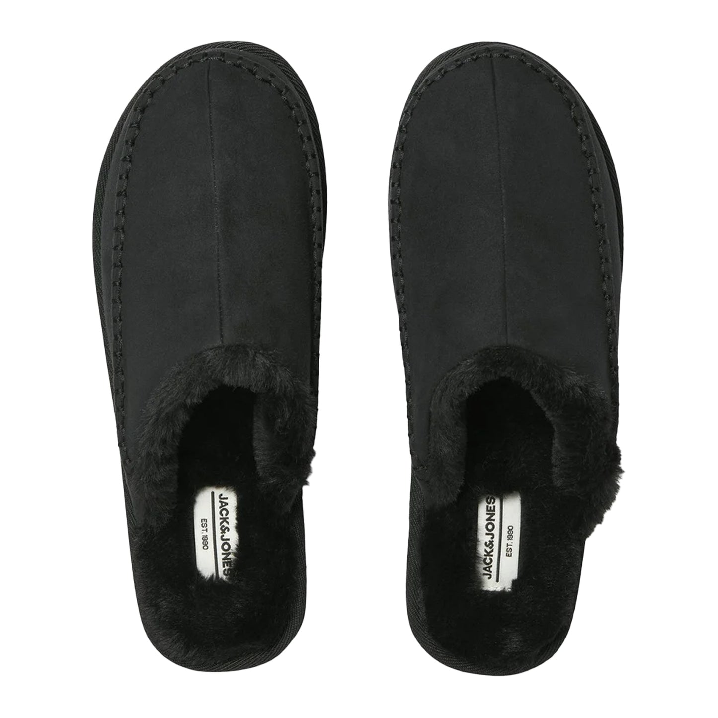 Anthracite - Back - Jack And Jones Mens Manor Moc Mules