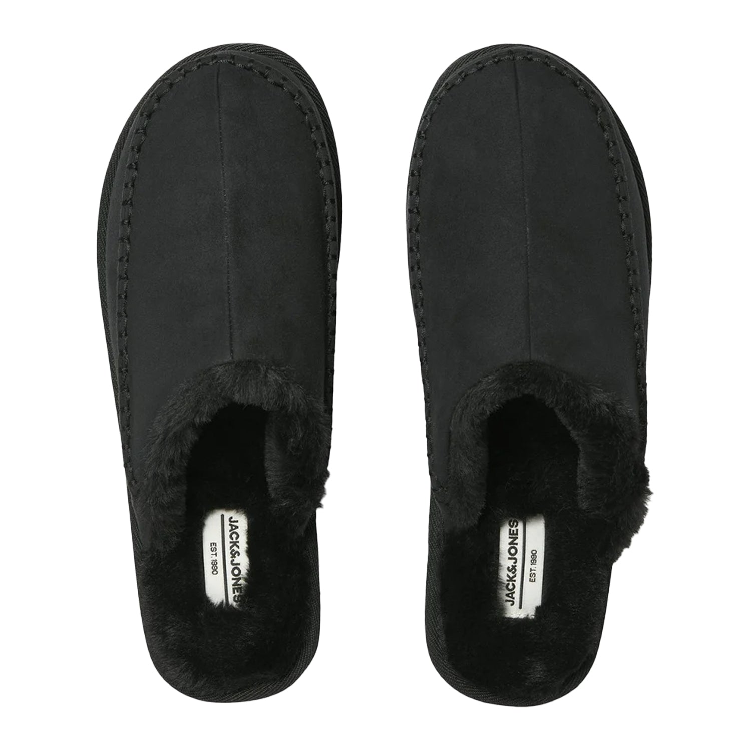 Anthracite - Back - Jack And Jones Mens Manor Moc Mules
