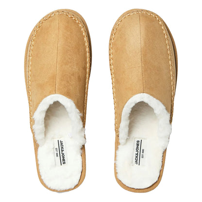 Cognac - Back - Jack And Jones Mens Manor Moc Mules
